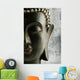 Black Grunge Buddha Wall Decal