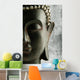 Black Grunge Buddha Wall Decal