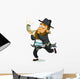 Orthodox Jewish Man Shofar Wall Decal