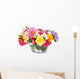 Beautiful Bouquet Bright Flowers Wall Decal