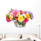 Beautiful Bouquet Bright Flowers Wall Decal