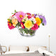 Beautiful Bouquet Bright Flowers Wall Decal