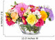 Beautiful Bouquet Bright Flowers Wall Decal
