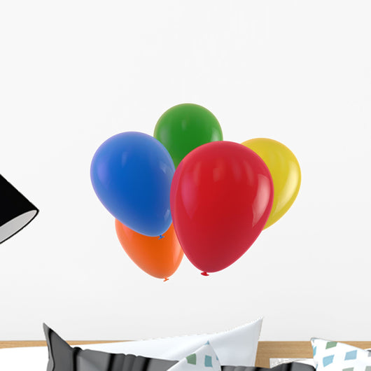 Party Balloons Wall Decal