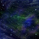 Space Illustration Wall Decal