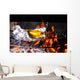 Grilled Pineapple Wall Decal