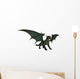 Big Green Dragon Wall Decal