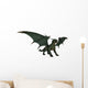 Big Green Dragon Wall Decal