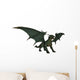 Big Green Dragon Wall Decal