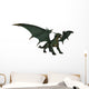 Big Green Dragon Wall Decal