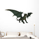 Big Green Dragon Wall Decal