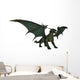 Big Green Dragon Wall Decal