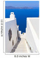 Stairs Santorini Greece Wall Decal