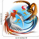 Cockfight Fighting Cocks Wall Decal