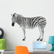 Zebra Silhouette Wall Decal