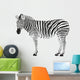 Zebra Silhouette Wall Decal