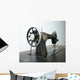 Old Sewing Machine Wall Decal