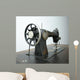 Old Sewing Machine Wall Decal