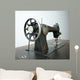 Old Sewing Machine Wall Decal