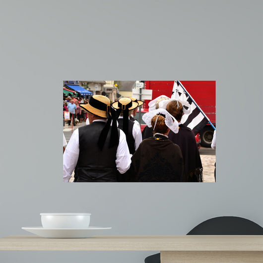 Breton Caps Wall Decal