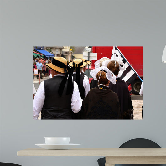 Breton Caps Wall Decal