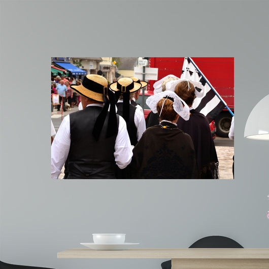 Breton Caps Wall Decal