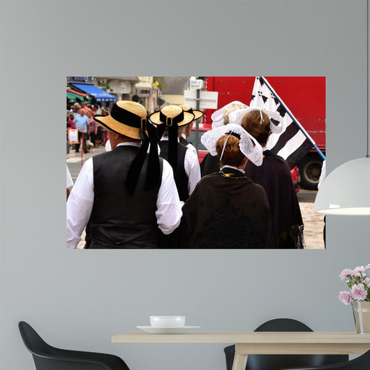 Breton Caps Wall Decal