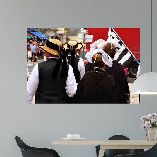 Breton Caps Wall Decal