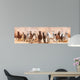 Herd Horses Running Sand Wall Decal