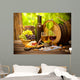 Wine and Cheese with Barrel Wall Decal