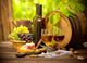 Wine and Cheese with Barrel Wall Decal