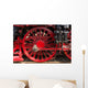 Steam Locomotive Wheels Wall Decal