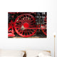 Steam Locomotive Wheels Wall Decal
