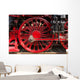 Steam Locomotive Wheels Wall Decal