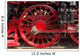 Steam Locomotive Wheels Wall Decal
