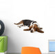Resting Basset Hound Wall Decal