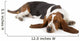 Resting Basset Hound Wall Decal