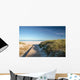 Web and White Sand Wall Decal
