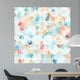 Seamless Diamond Cell Patter Wall Decal
