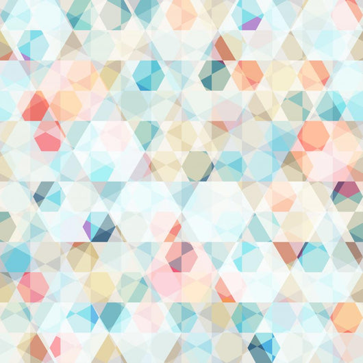 Seamless Diamond Cell Patter Wall Decal