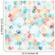 Seamless Diamond Cell Patter Wall Decal