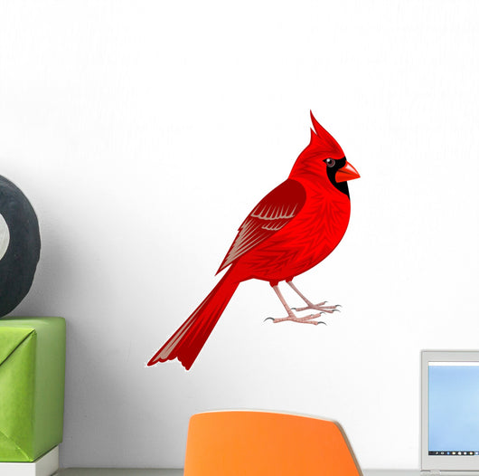 Northern Cardinal Wall Decal