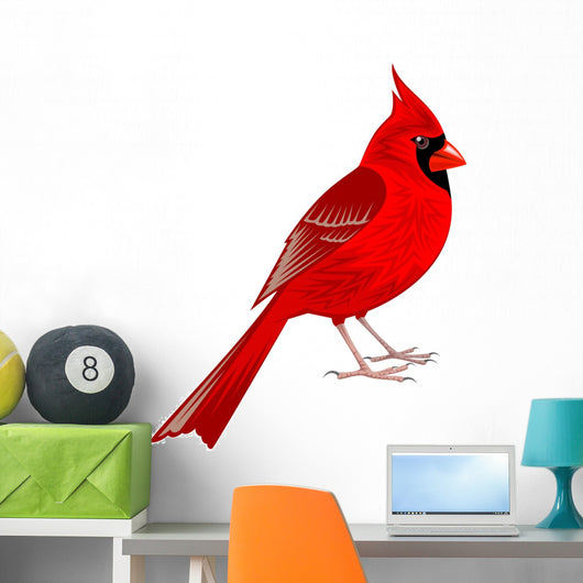 Northern Cardinal Wall Decal