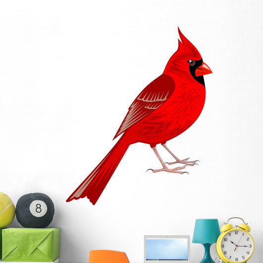 Northern Cardinal Wall Decal