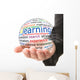 Learning Hand Wall Decal