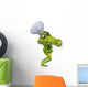 CG Crocodile Chef Around Corner Wall Decal