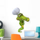 CG Crocodile Chef Around Corner Wall Decal