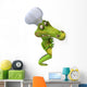 CG Crocodile Chef Around Corner Wall Decal
