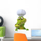 CG Crocodile Chef Wall Decal