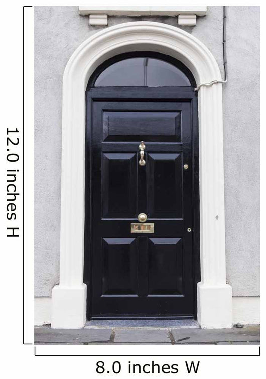 Black Door Ireland Wall Decal